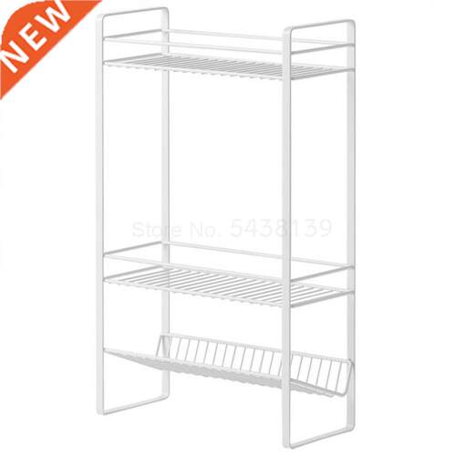 Bathroom flat multi-layer finiing rack kitchen bathroom
