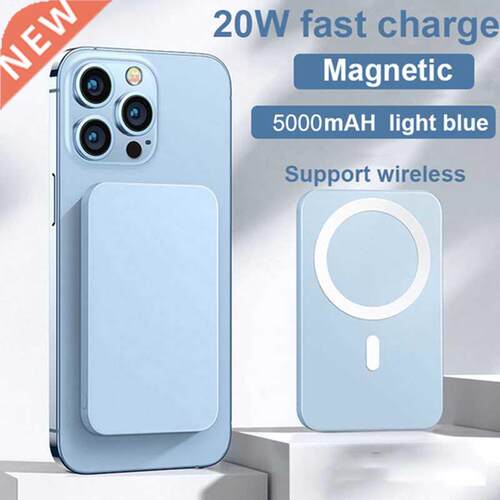 Magnetic Wireless Power Bank For Iphone 12 13 Pro Max 10000m