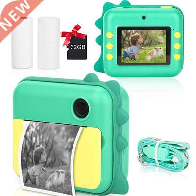 Children Instant Camera Print Camera For Kids 1080P Video Ph