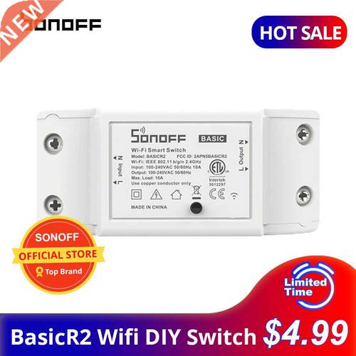 Outlets BasicR2 Wifi Breaker Switch Smat Wireless Remote Con