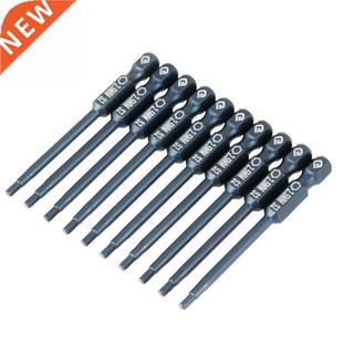 1 set 10pcs Hex Head Screwdriver Bit 1/4inch Shank 65mm Allo