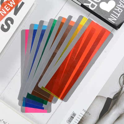 8 Pieces Large Size Guided Reading Strips Highlight Colored