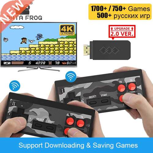 DATA FROG Video Game Build-in 1700+ NES Games Dandy Game Con