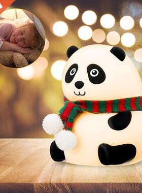 Soft Night Light LED Touch Sensor Panda Lamp For Baby Kids