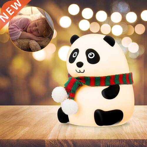 Soft Night Light LED Touch Sensor Panda Lamp For Baby Kids