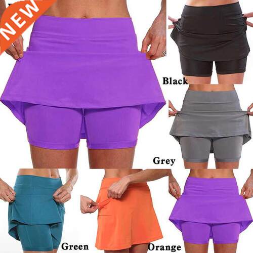 Women Sports Tennis Dance Fitness Quick Drying Solid Female