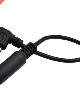90 degree bend Micro USB Male to 3.5mm Female Audio Jack Ca
