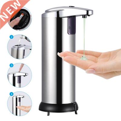 Automatic Soap Dispenser Stainless Steel Foam Soaps Sanitize