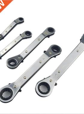 5pcs Key Ratchet Wrenches Set 6*8 10*12 11*13 14*17 19*21mm