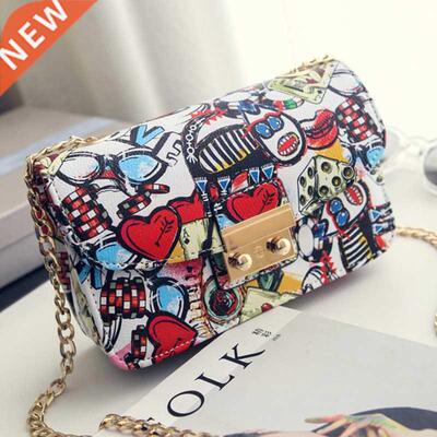 2022 New Women Bags Summer Graffiti Ladies Designer Handbags