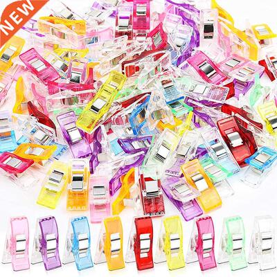 50PCS Multipurpose Sewing Clips Colorful Clips Plastic Crt