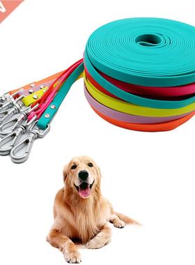 Waterproof dog leash Long PVC Leashes Easy to clean Traction