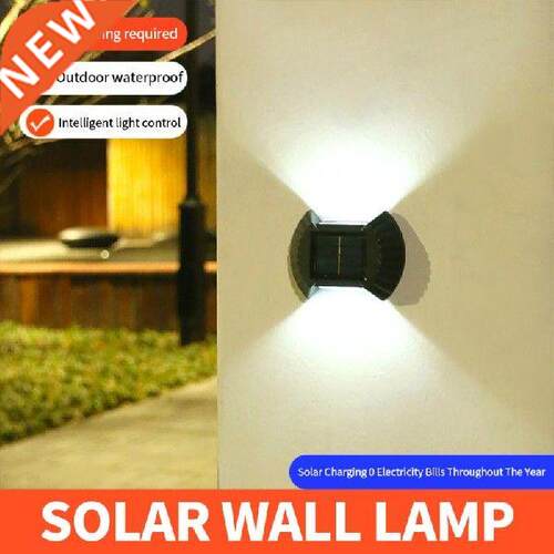 LED Solar Light Turn On The Lights Automatically At Night