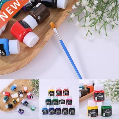 12 x 25ml Heavy Body Colos ich igments Fabic aint Set f