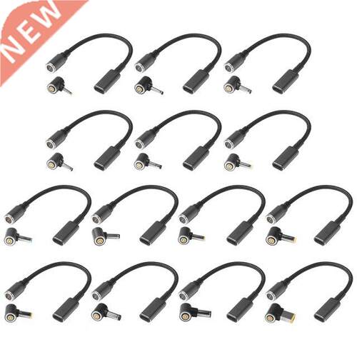 2pcs 100W 17cm USB Type C Laptop Power Charging Cable Magnet