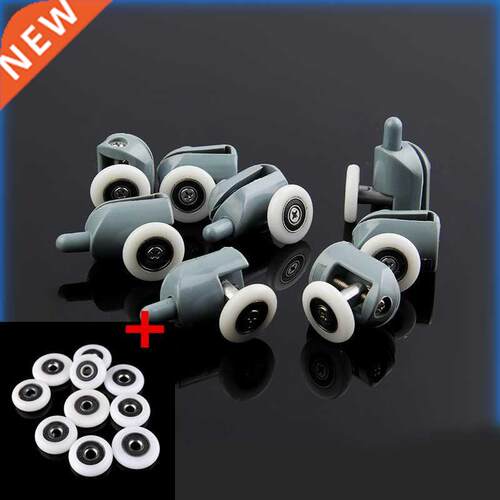 8pcs Diameter19/20/2/25/27mm Shower Door Rollers/Runners/Wh