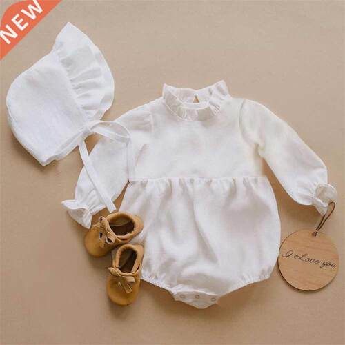 Baby Girl Clothes Solid Color Long Sleeve Baby Clothing Jump