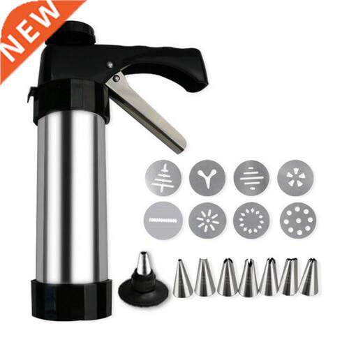 Biscuit Maker Cookie Press Gun Kit Machine Cookie Making Cak