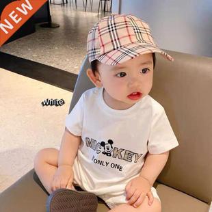 2022 Summer New Born Boy Clothes Infant Clothing Rompers For