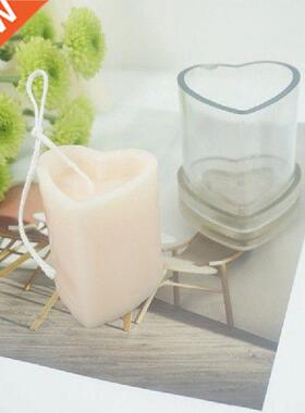 Heart-aped Mold Candle  Handmade Candle Mould Plastic