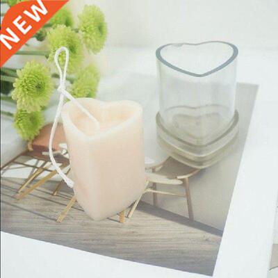 Heart-aped Mold Candle  Handmade Candle Mould Plastic