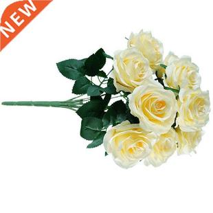 Artificial Rose Flower Bouquet Simulation Bridal Bouquet