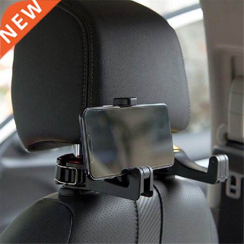 2 In 1 Car Hook Phone Holder Phone Holder Seat Back Hanger