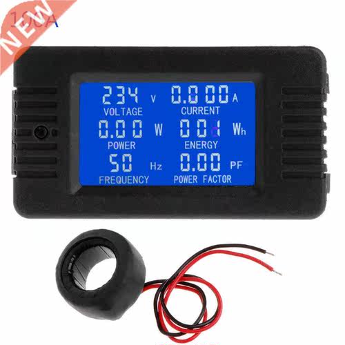 OOTDTY 6in1 Digital AC 80~260V Power Energy Monitor Voltage