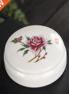 Green Tea Sealed Storage Contaner Ktchen Teaware Ceramc
