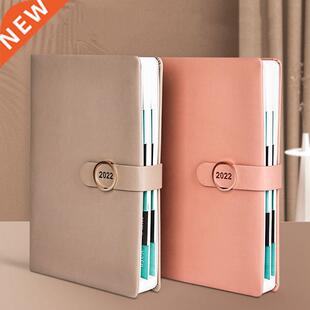 Agenda 2022 Planner Organizer A5 Notebook and Journal Buckle