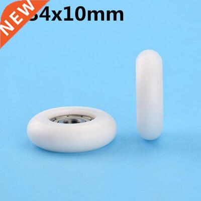 1Pcs 6x4x10 mm Nylon Plastic Wheel With Bearings European s