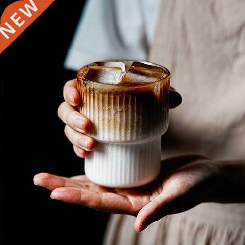 Glass Coffee Cup High Borosilicate Heat-resistant Milk Juice