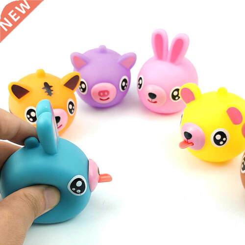 Talking Animal baby toys Jabber Ball Tongue Out Sress Reliev