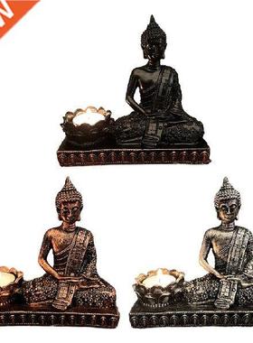 Antique Style Meditating Buddha Statues Home Ornament