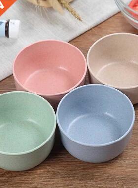 Baby Feeding Bowl Kids Plate Food Grade Wheat Straw Eco-frie