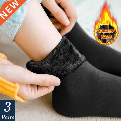 Pairs/lot Women Winter Warm Thicken Thermal Soft Casual Sol