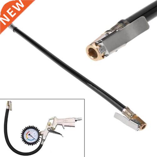 Air Tyre Inflator Pressure Gage Car Auto Tire Pump Hose Gau