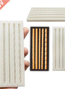1pcs New Rope Silicone Molds Sugarcraft Cake Moulds