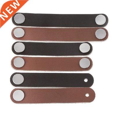 Cabinet Handle Soft PU Leather Dresser Drawer Door Knobs