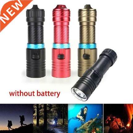 Diving Flashlight T6 Lamp Magnetic Control Poleless Light