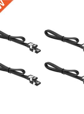4pcs/set 45CM SATA 3.0 III SATA3 7pin Data Cable 6Gb/s SSD C