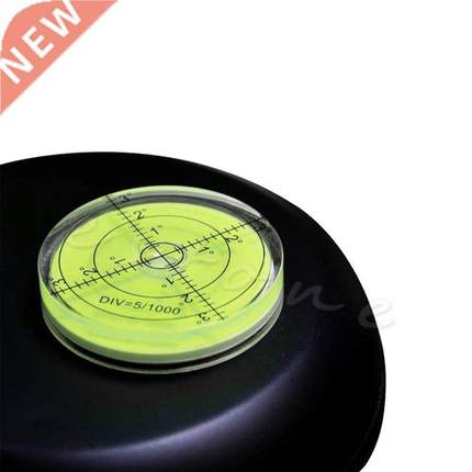 60mm*12mm PMMA Spirit Bubble Degree Mark Surface Level Round