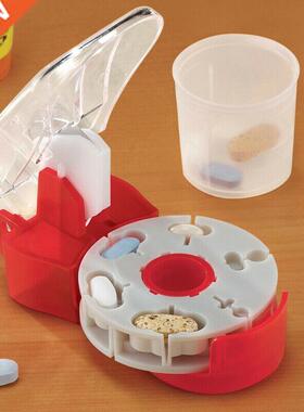 Medicine Pill Cutter Box Portable Drug Tablet Grinder Splitt