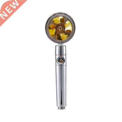 360° Transparent Shower Head High Pressure Handheld Show