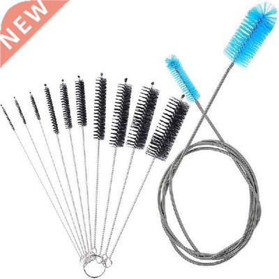 New Aquarium Filter Brush Set, Flexible Double Ended