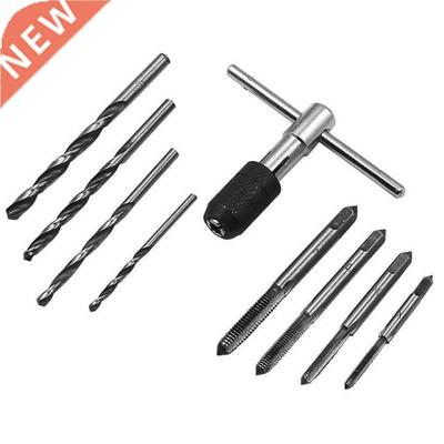 9PCS T Type Machine Hand Tap Wrench Screw Thread Taps Reamer