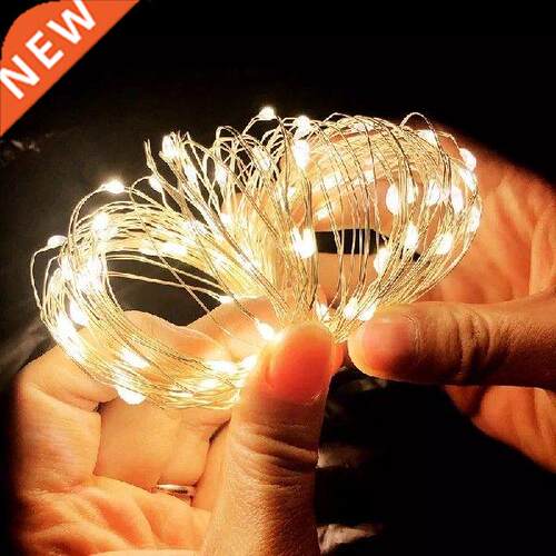 New Year Decoration 1M 2M 3M 5M 10M Copper Wire LED String