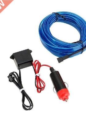 5m Neon LED Light Glow EL Wire String Strip Rope Tube