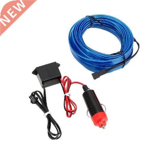5m Neon LED Light Glow EL Wire String Strip Rope Tube