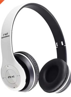 Wireless luetooth Earphone Headset Music Stereo Phone Headp